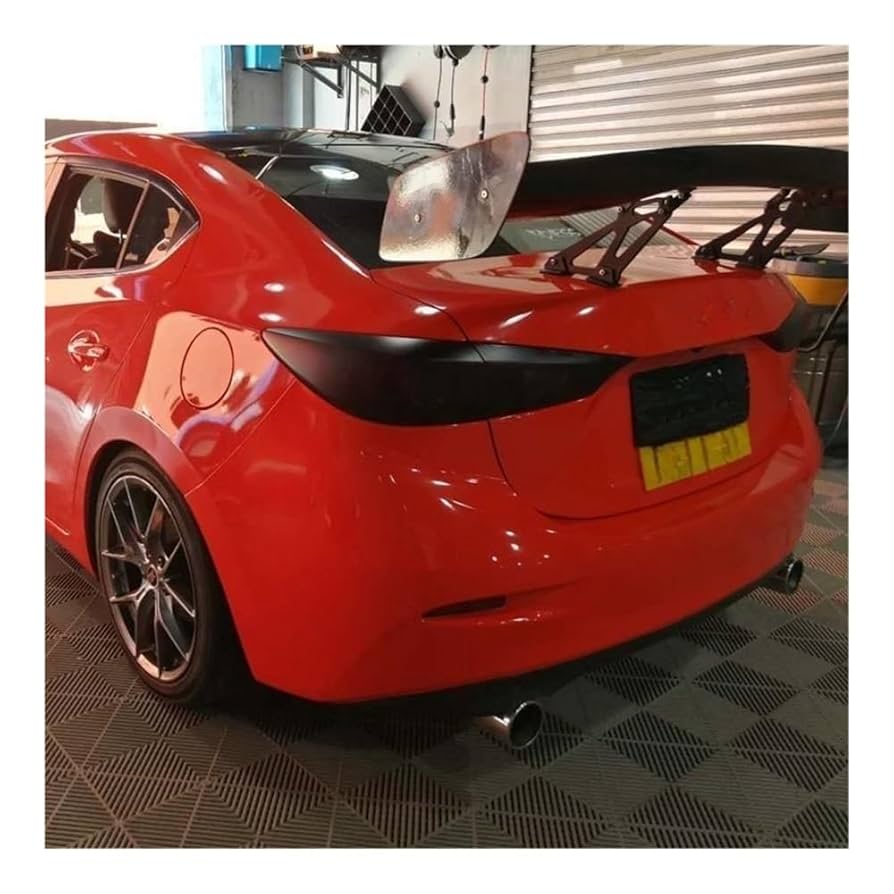 マツダ アクセラ mazda3 セダン GTウイング リアスポイラー カーボン調 マツダ アクセラ mazda3 セダン GTウイング リアスポイラー